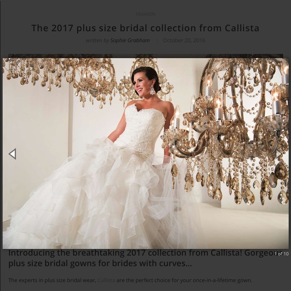 Callista Bridal Gown - Picture 3 of 8